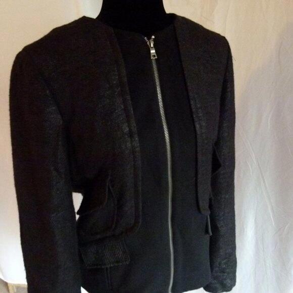 Flawless Juliette Longuet unique blazer jacket sequin metallic 8 B11 - Picture 1 of 13